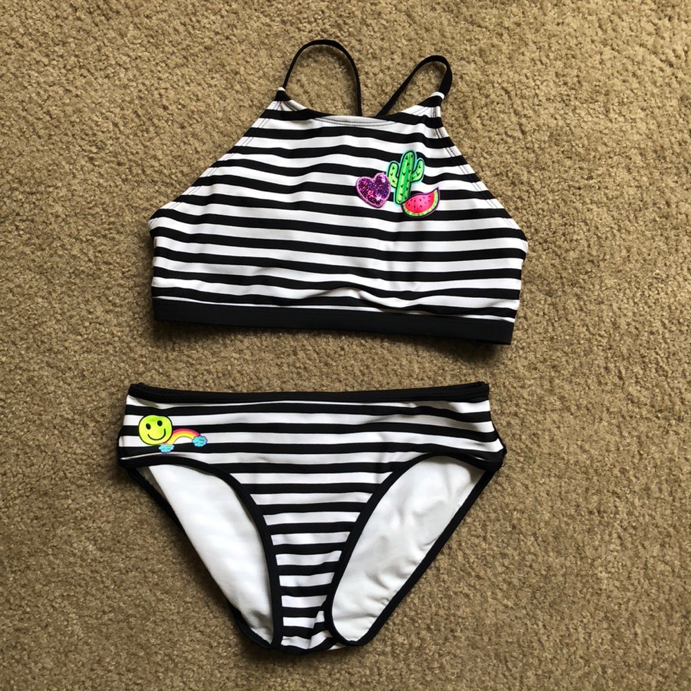Justice tankini size 14